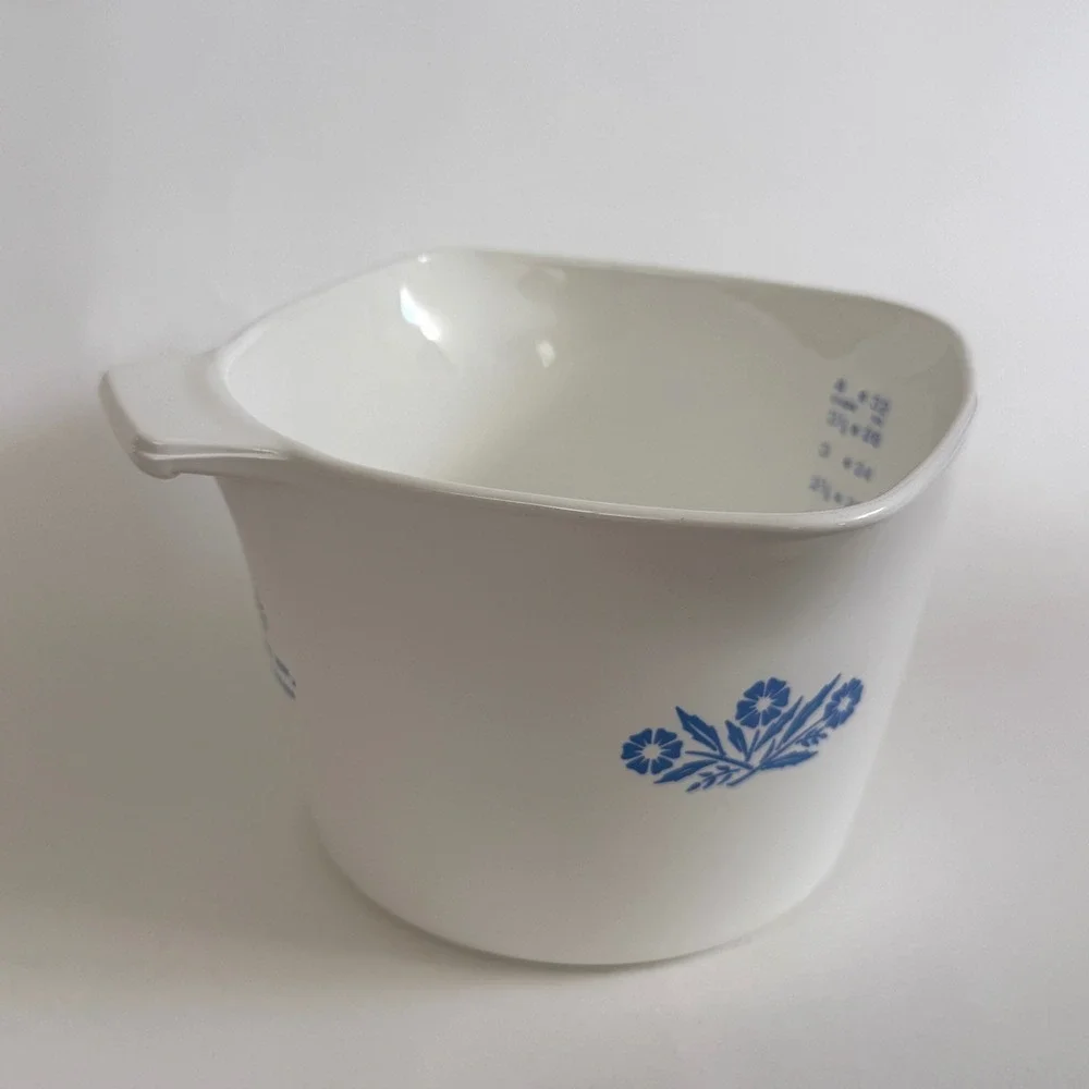Vintage Corning Ware P-55-B Blue Cornflower 1 Qt Saucemaker Pyroceram USA